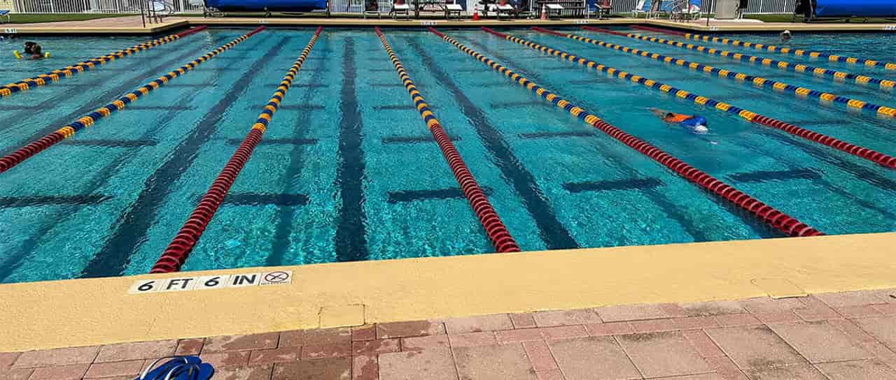 Ron Levy Aquatic Center pool photo