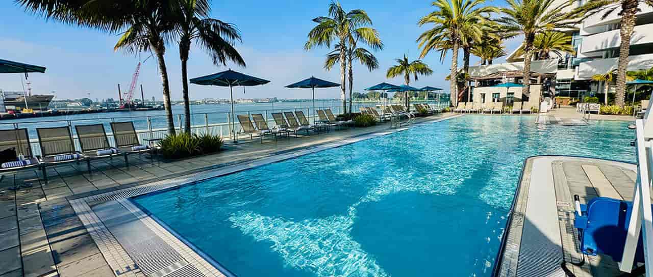 Hilton San Diego Bayfront pool photo