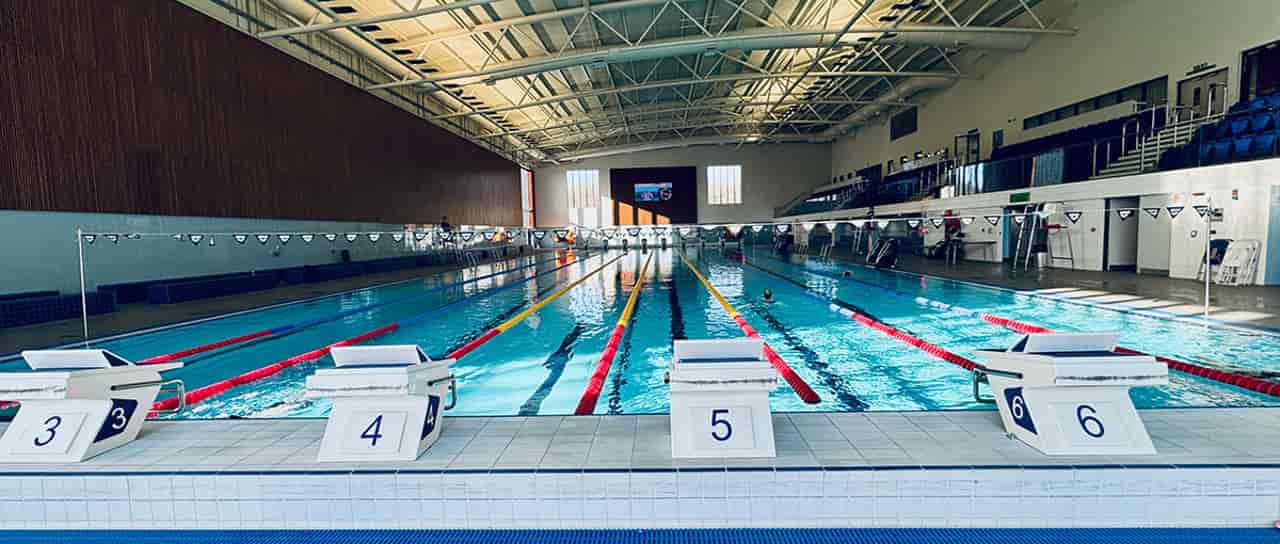 The Alan Higgs Centre pool photo