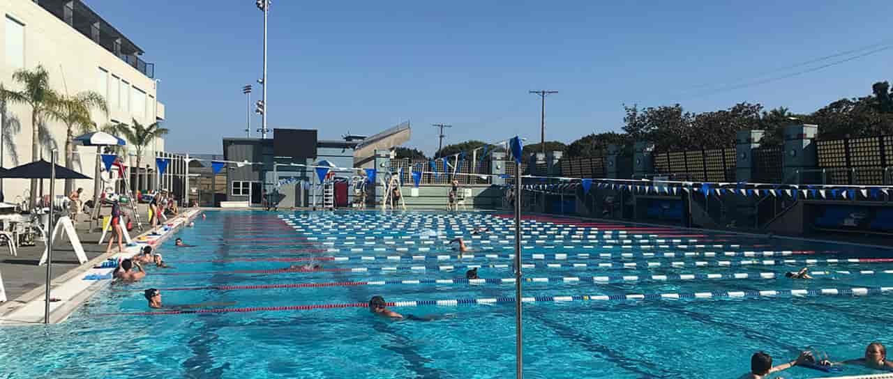 Santa Monica Swim Center pool photo