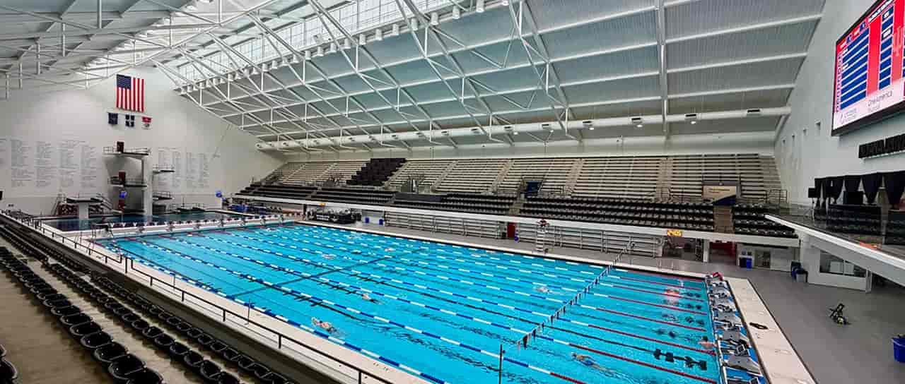 Lap swimming pools in Indiana, USA