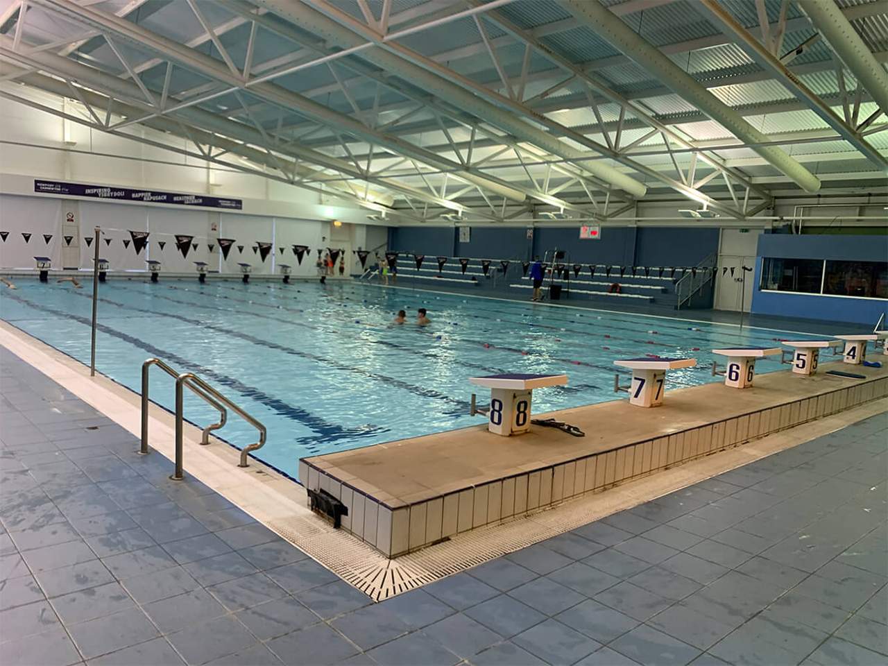 Swimming pools visited in 2019