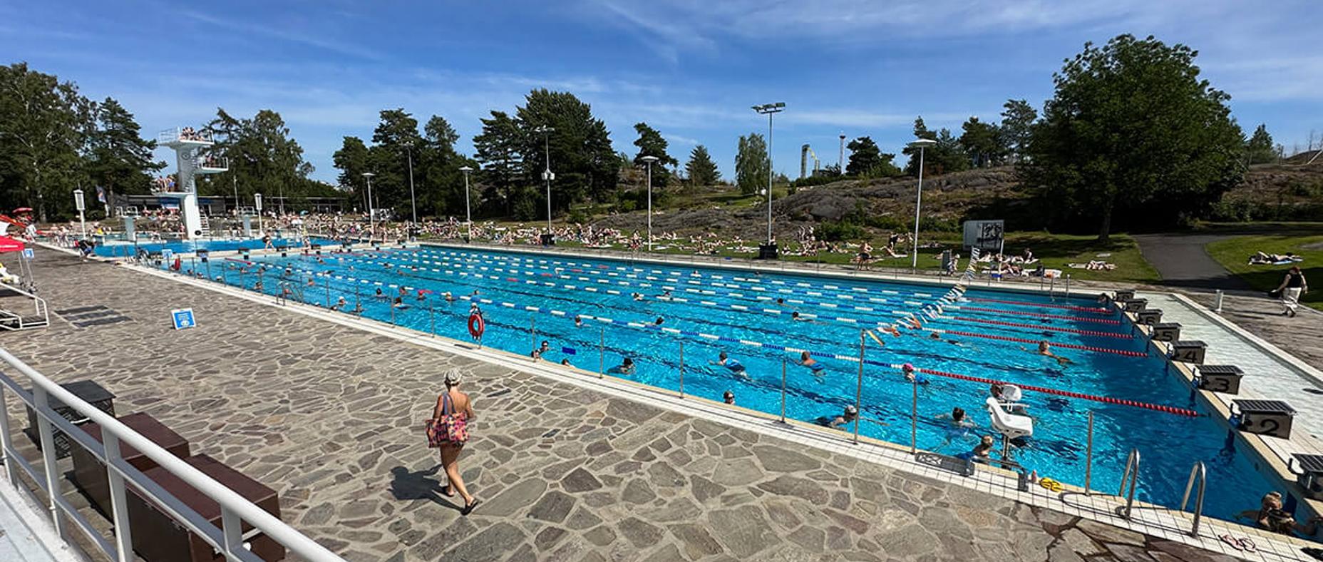 Helsinki Swimming Stadium pool photo