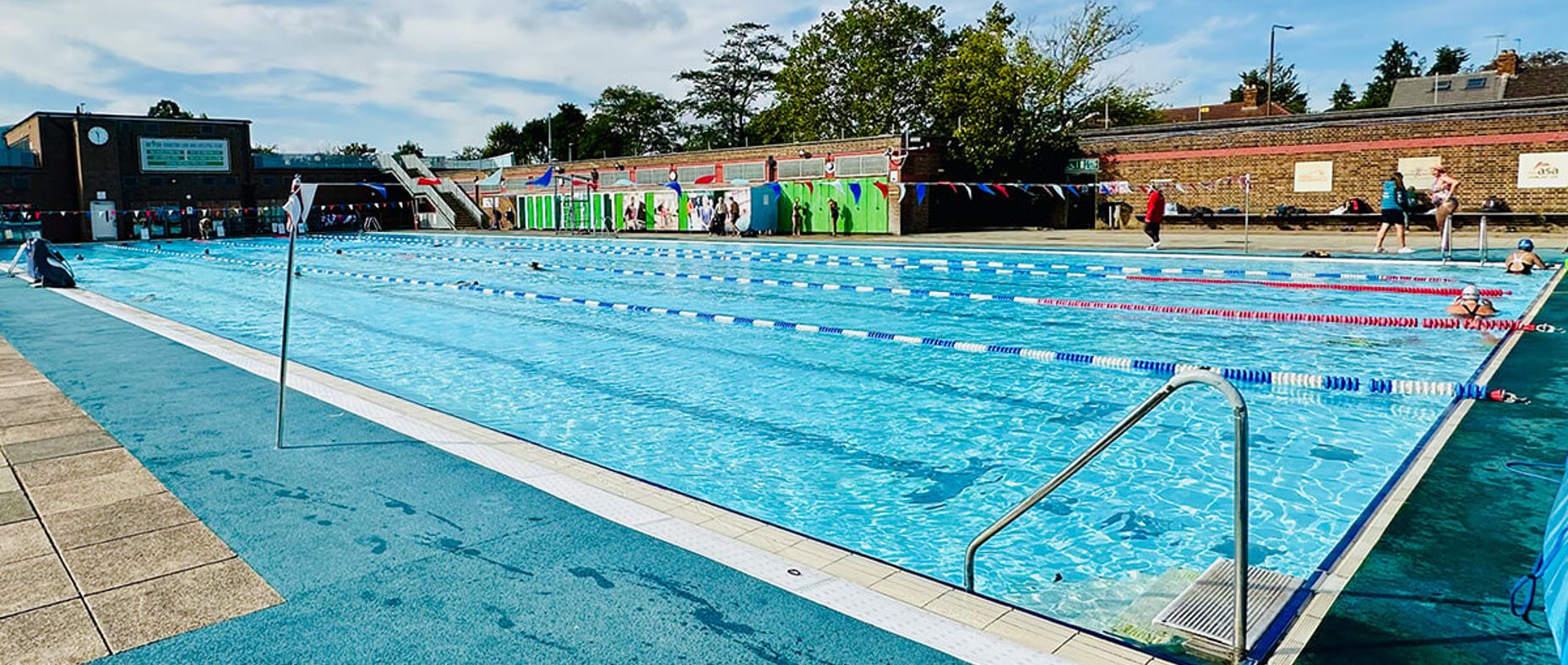 Charlton Lido pool photo