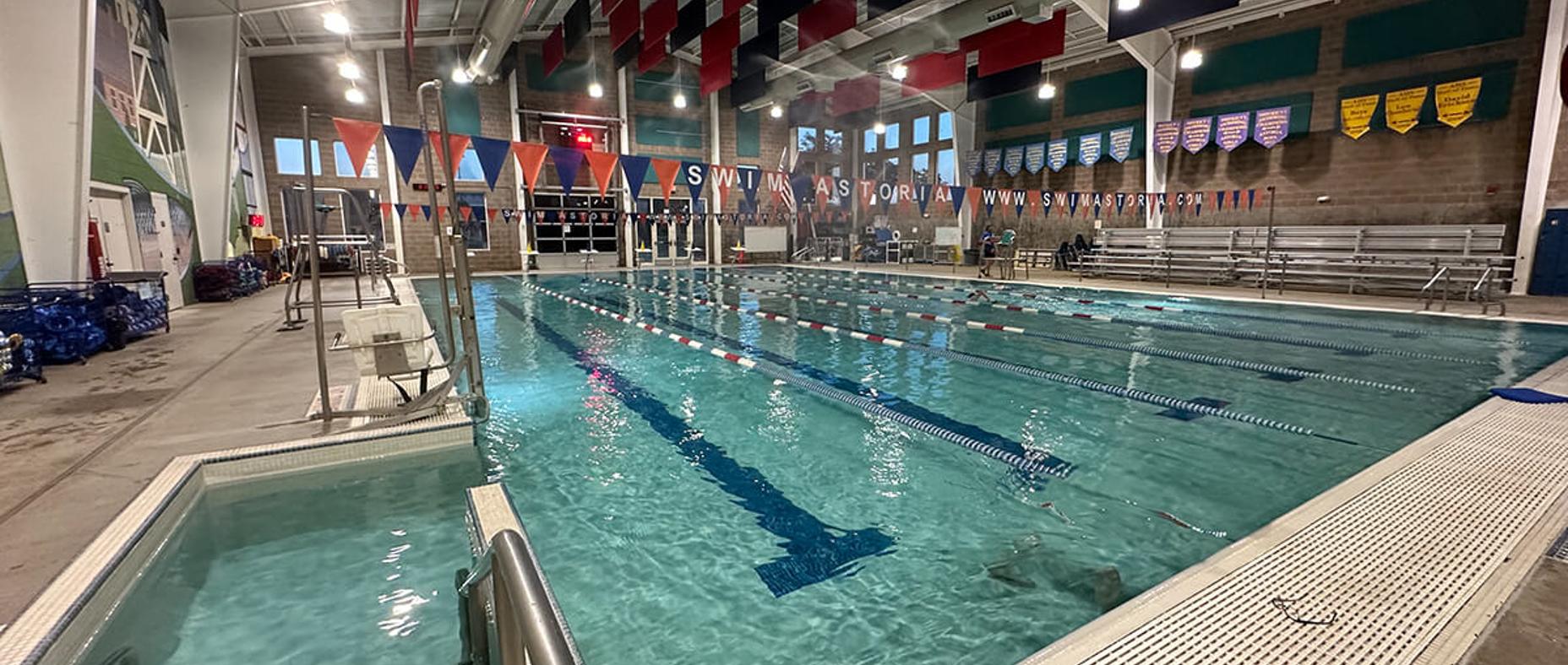 Astoria Aquatic Cener pool photo