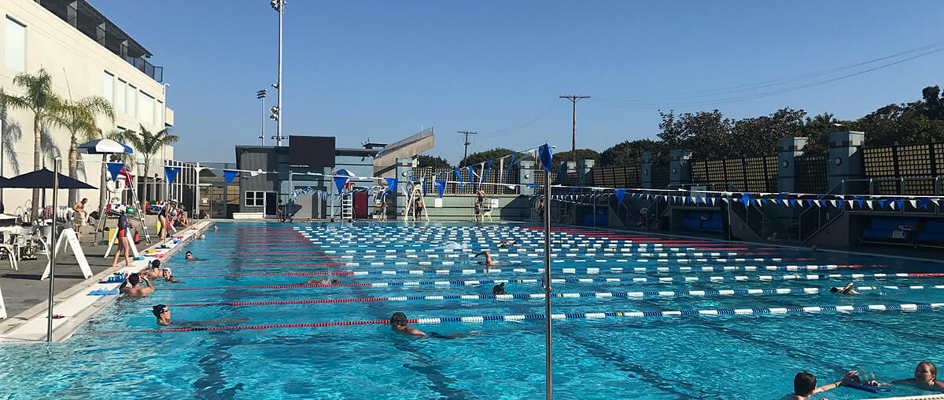 Santa Monica Swim Center pool photo