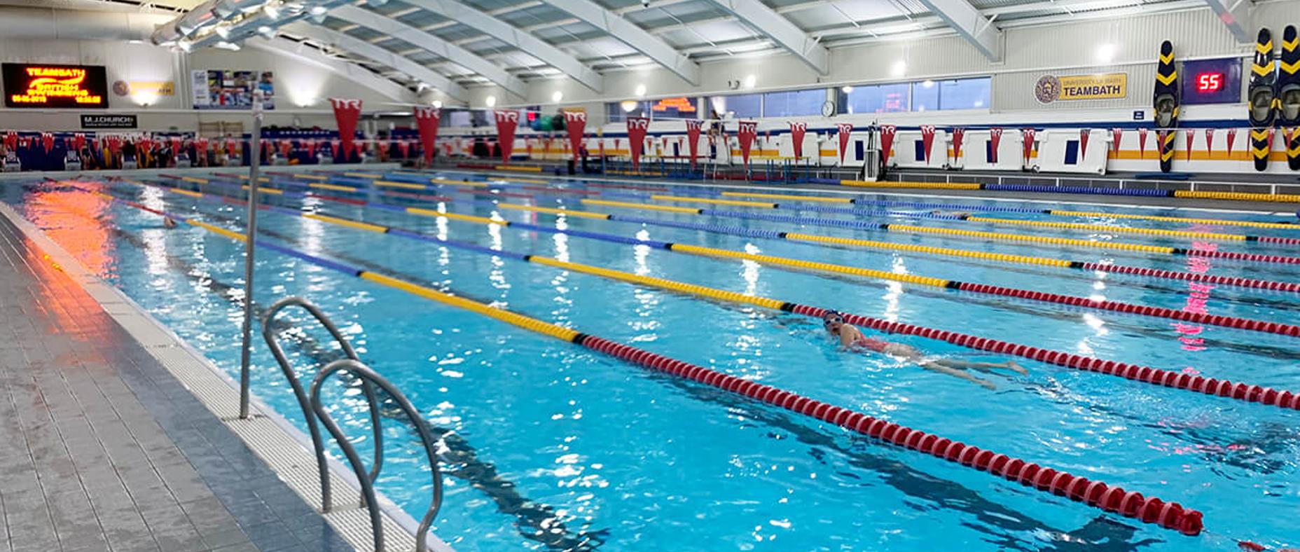 University of Bath Sports Training Village pool photo