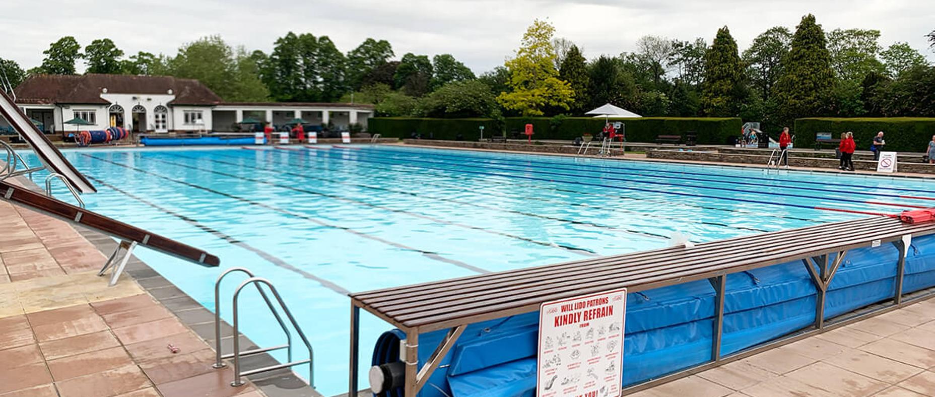 Sandford Parks Lido pool photo