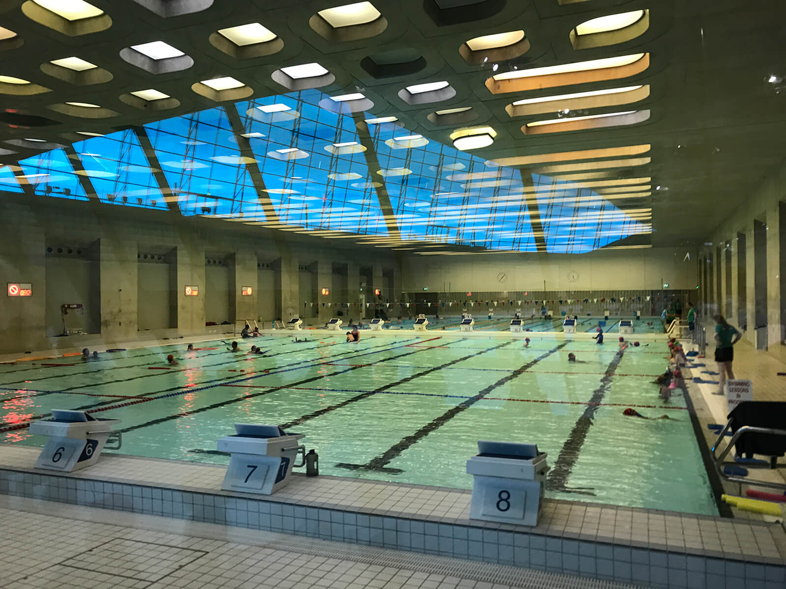 London Aquatics Centre Warm Up Pool Square 