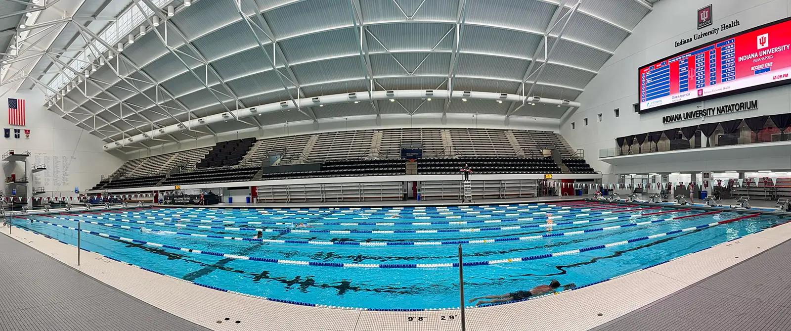 Lap swimming pools in Indiana, USA