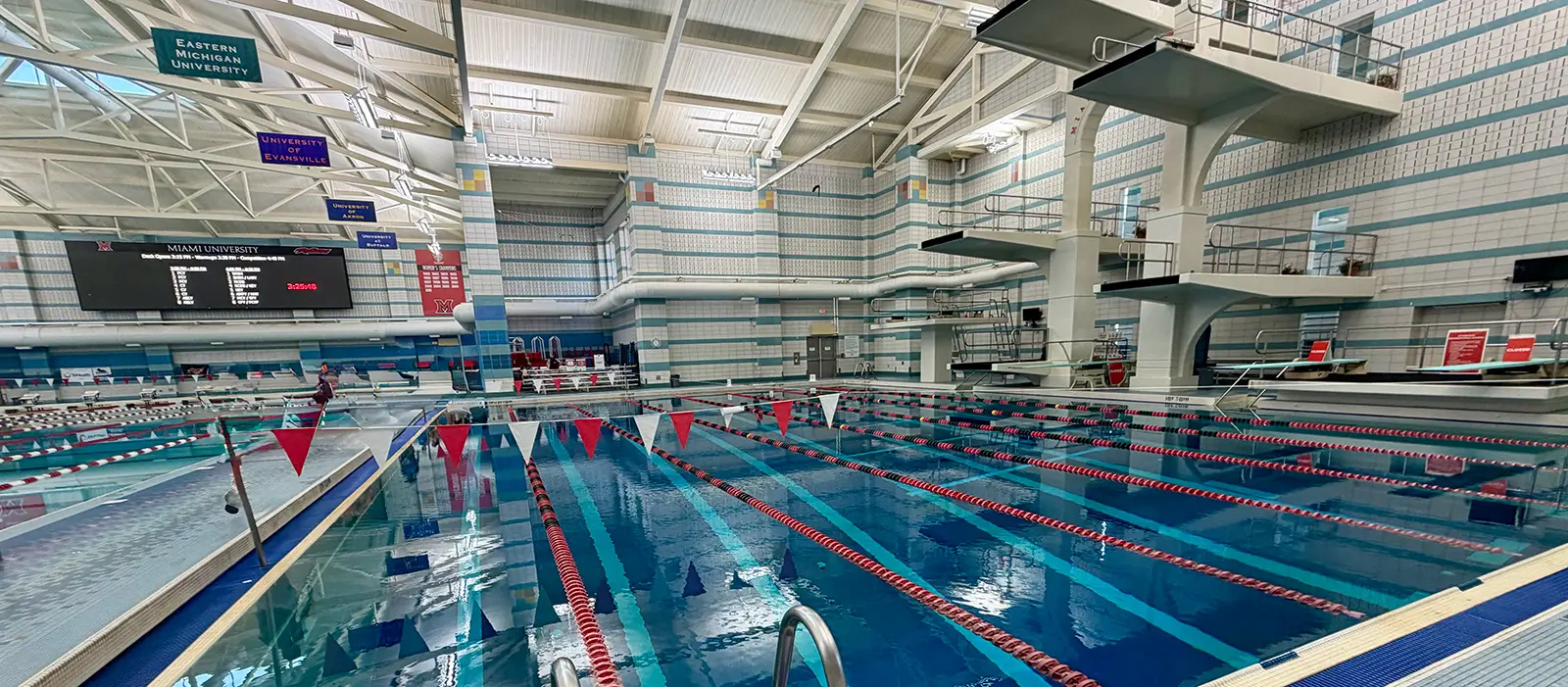 Lap swimming pools in Ohio, USA